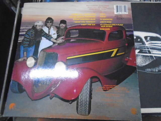 винил пластинка   ZZ Top "Eliminator" (Germany)
