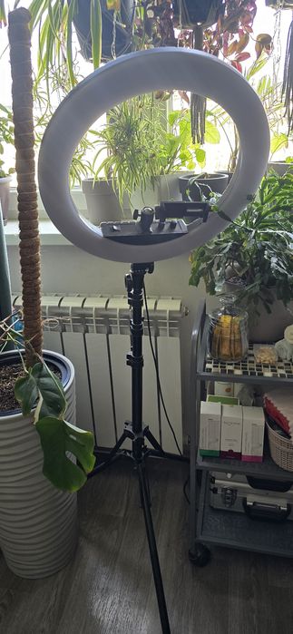 Лед лампа круглая