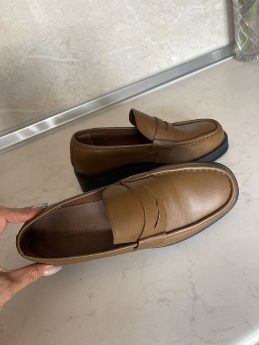 Кожени обувки Arket естествена кожа