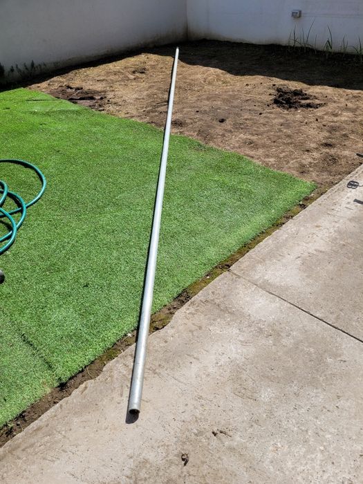 Vând 1 bucată țeavă rotundă lungime 6m, dia. 40mm, oțel zincat