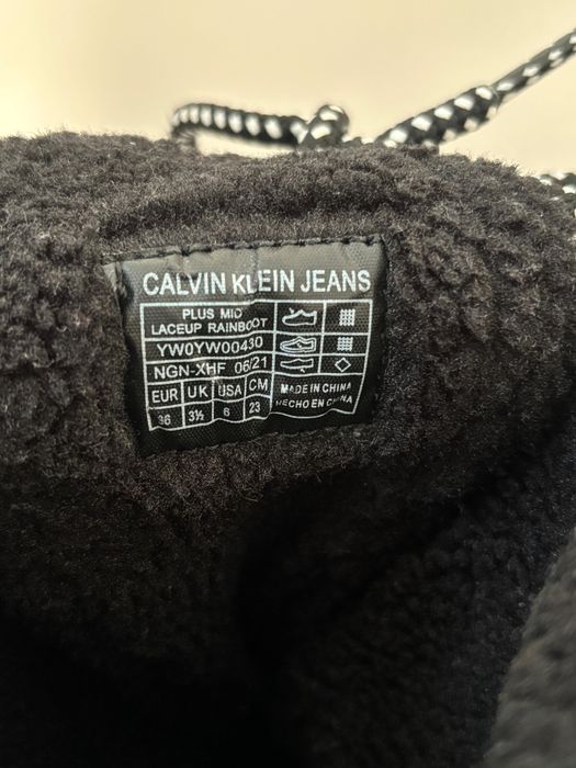 Cizme Calvin Klein noi 36
