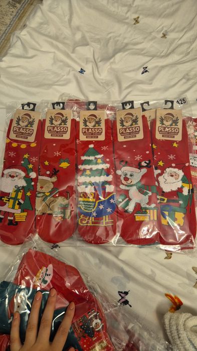 Жаңа жылдық носки