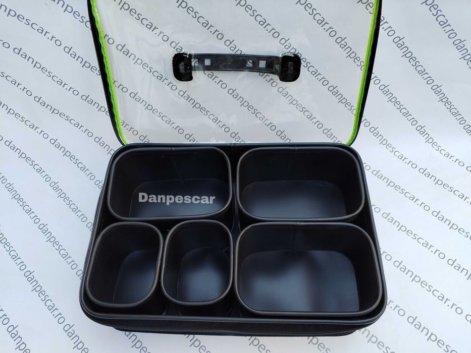 Set 6 Bacuri CUTII Nada EASTSHARK EVA Box Feeder Cu Capac 38x26x12cm