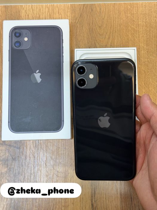  iPhone 11 128gb rm/a EAC black аккум 81%
