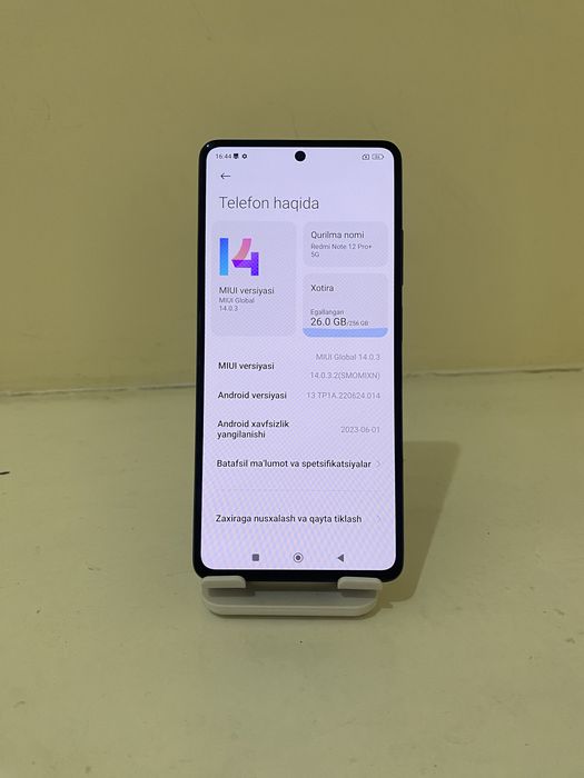 Redmi Note 12 Pro Plus 5G (8/256) ideal srochna
