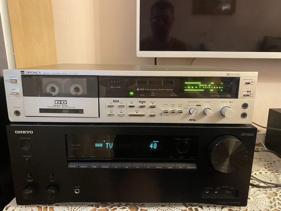 Casetofon deck directdrive Optonica (Sharp) RT-7000