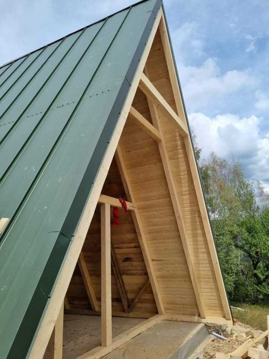 Cabane din lemn A-Frame