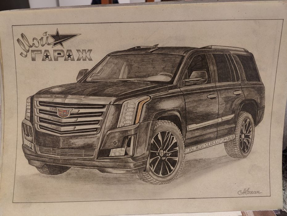 Рисунки ручная работа