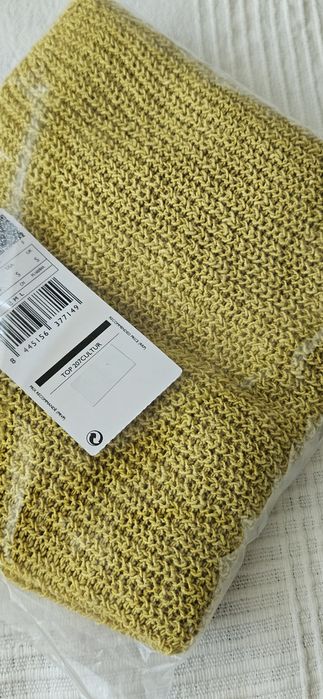 Mango S-размер топ памук-лен