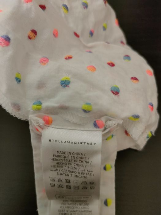 Rochie Stella McCartney White Polka Dot Confetti 6 luni