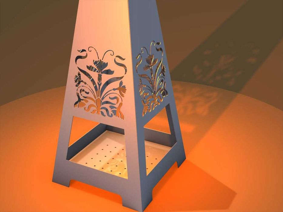 Focar gradina metal debitat CNC laser