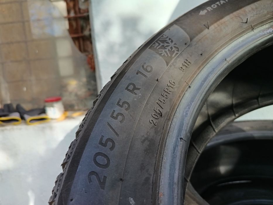 Anvelope MS iarna 205 55 16 Michelin 2019 5. 5-6.5mm