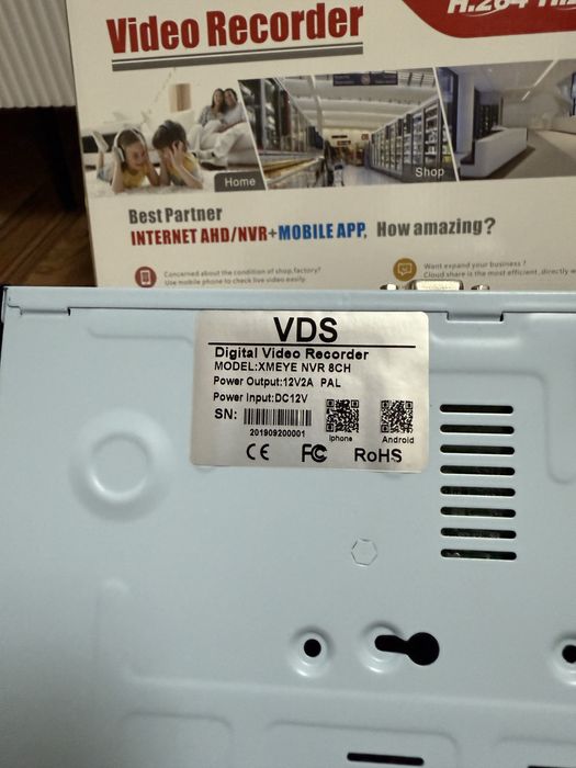 Видеорегистратор IP 8 каналов