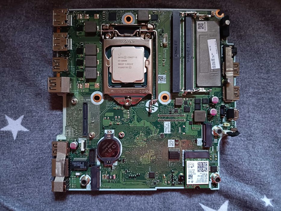 2 placi baza/ 2 mini pc gen 10 si gen 7, HP 800 Elitedesk 800 G6