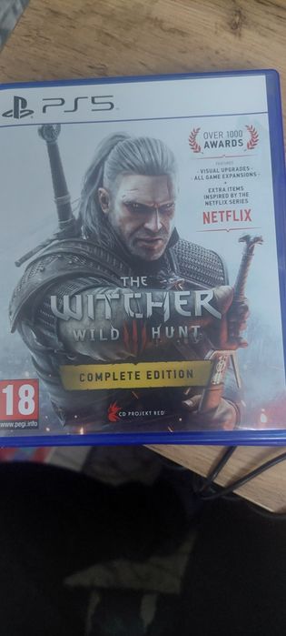 Продам игру ведьмак 3 для пс5