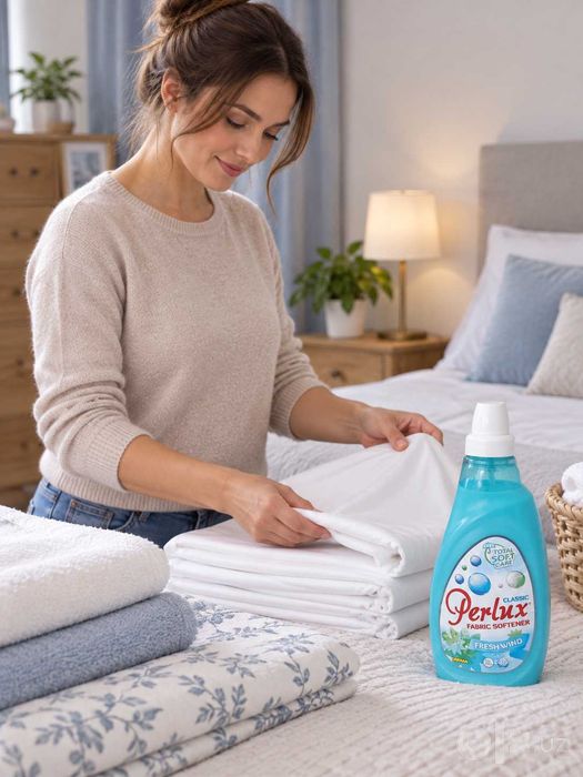 Кондиционер для белья Perlux Fresh Wind 1 л — концентрат, до 40 стирок