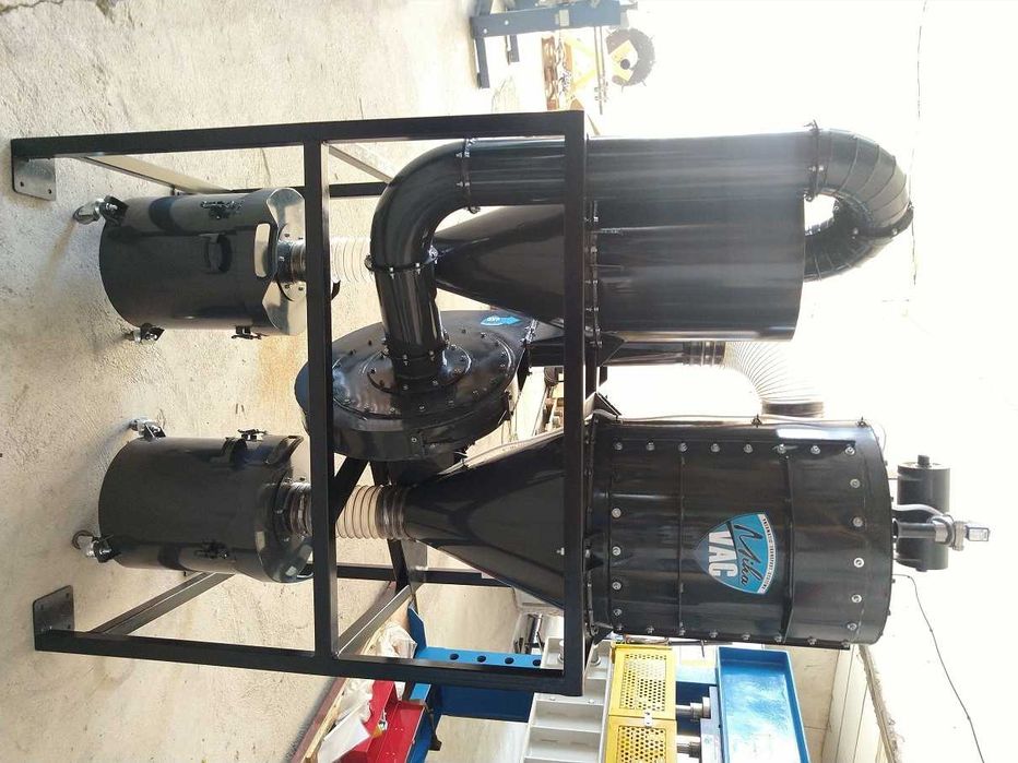 Циклонно сепарираща и филтрираща система QFIL-2.2 kW, Аспирация