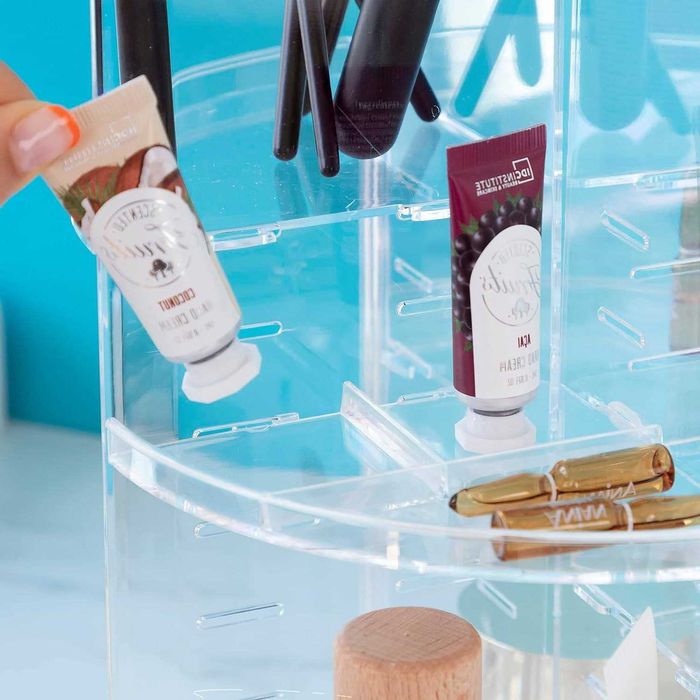 Organizator rotativ pentru produse cosmetice 7 niveluri 23 x 30 cm