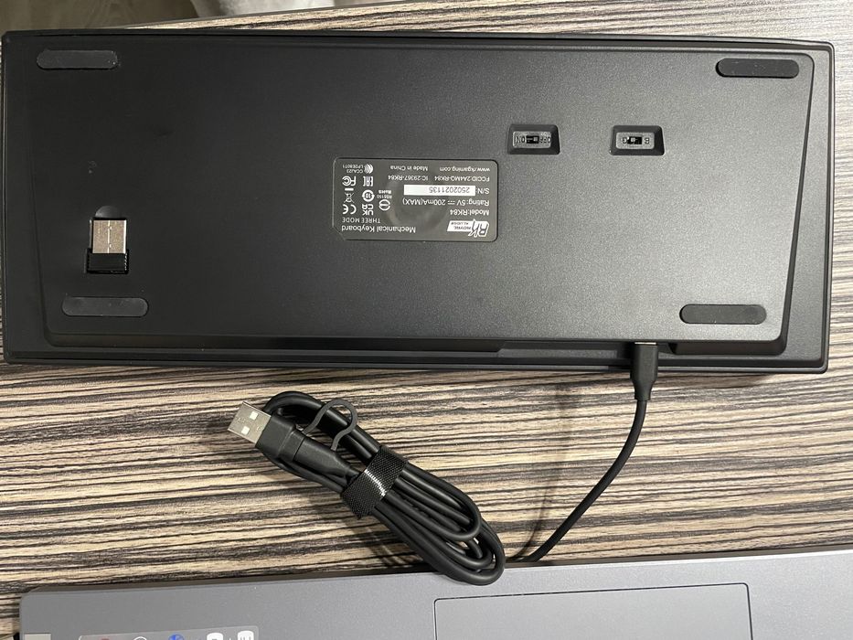 Tastatură Mecanică Wireless RK84 – NOUĂ la cutie, Hot-Swap, 3 Moduri