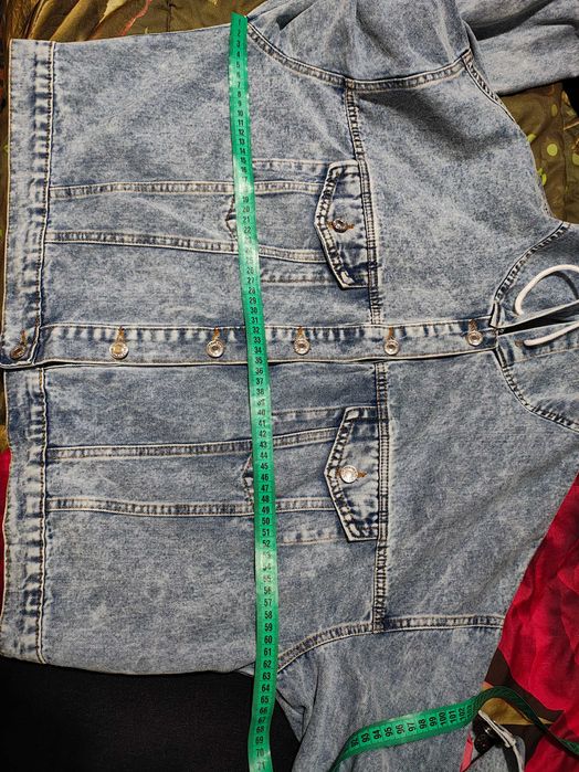Costum blugi - Pantaloni denim și Hanorac/geacă (NOI)
