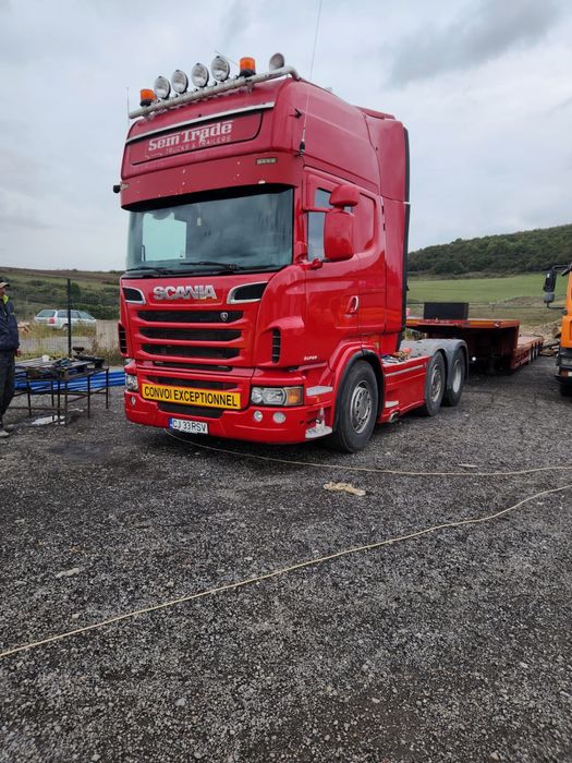 Ansamblu cap tractor scania +trailer