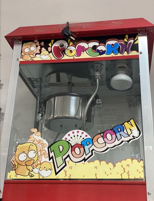 Попкорн аппарат новый