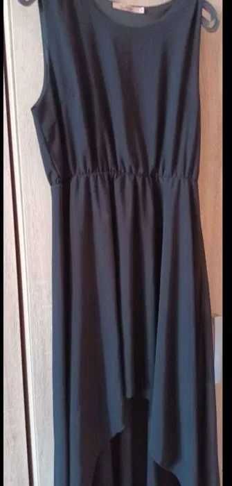 rochie neagra  asimetrica potrivita pt orice ocazie