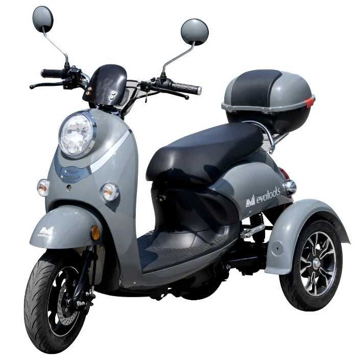 Triciclu Electric Persoane Goe TRP800, Putere maximala: 980 W / Autonomie 50km, Viteza maxima: 25 km/h