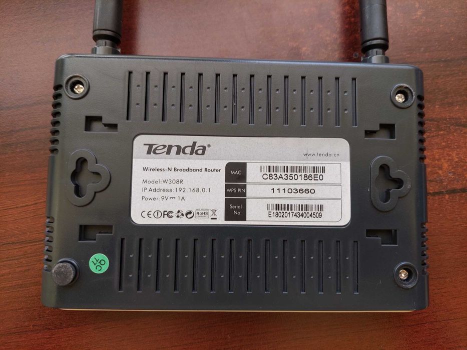 Router Wireless Tenda 300Mbps