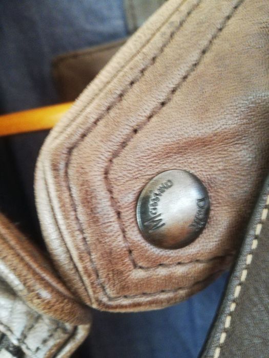 Geacă Massimo Dutti piele naturala Xl bărbați