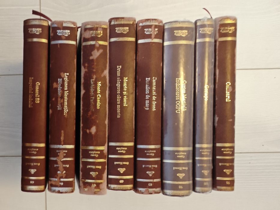 Colecția Sven Hassel, Adevărul de lux, Completa, 8 volume, Stare buna