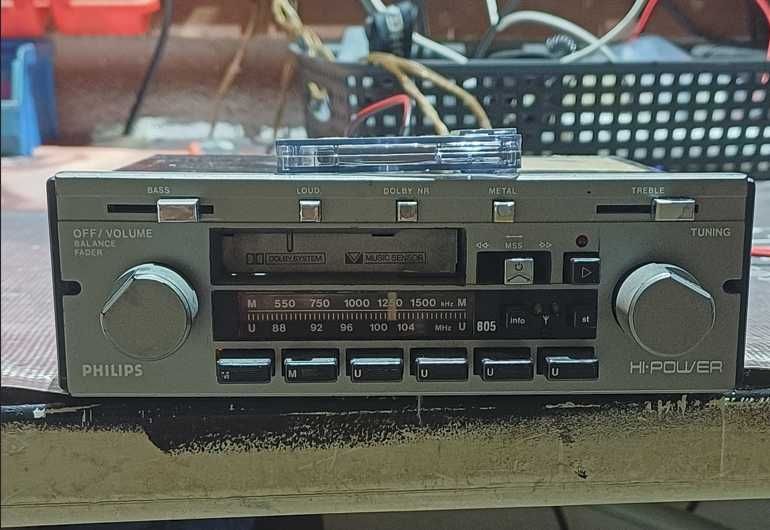 radio casetofon auto philips eindhoven22ac 807 curele noi