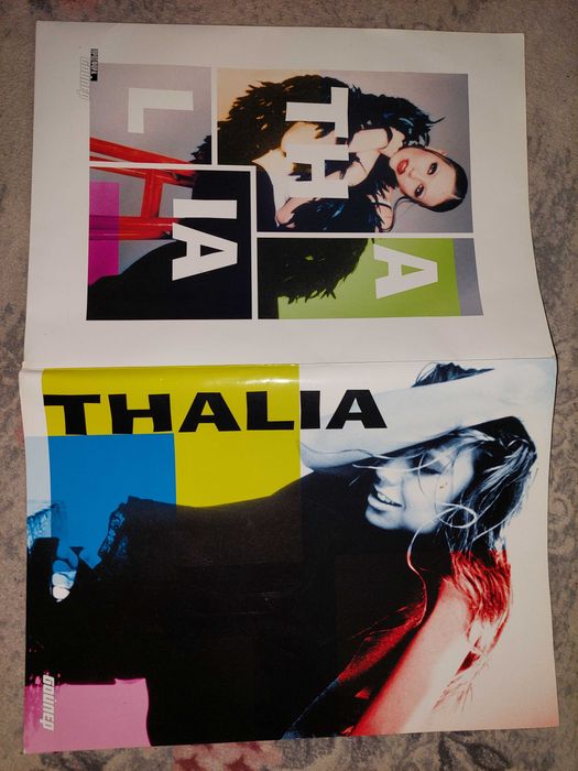 Mapa A4 cu Thalia foarte RARA