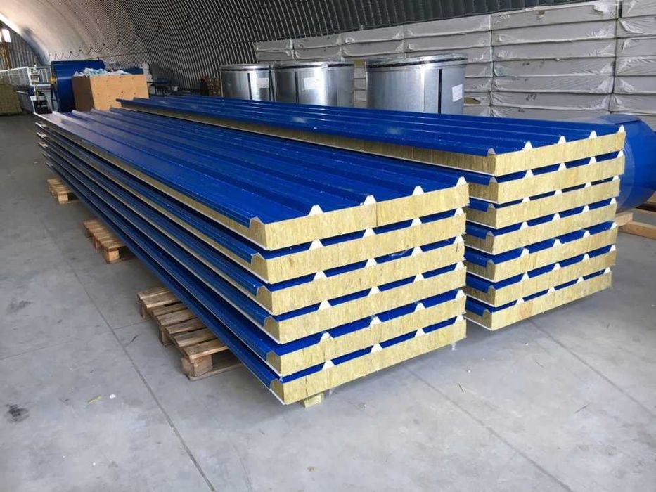 Стеновые и кровельные сэндвич-панели от производителя