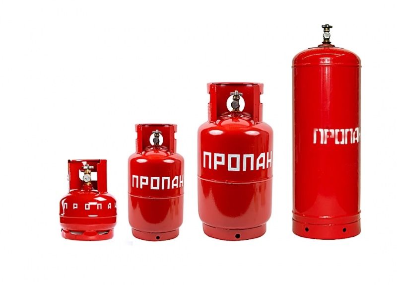 Пропан газ баллонлари