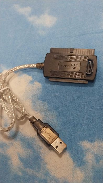 Cablu adaptor usb 2.0 la Ide sau Sata 2.5 / 3.5 hard drive hdd