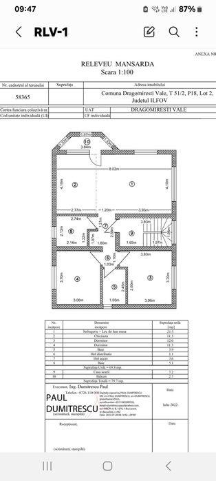 Apartament Dragomiresti Deal