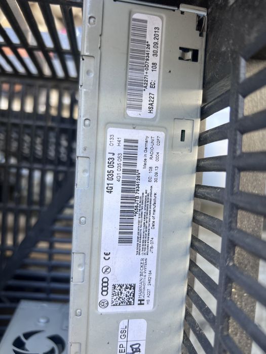 Modul unitate aplificator radio audi a6 a7 sq5 audi a8 d4 q5 4h0035061