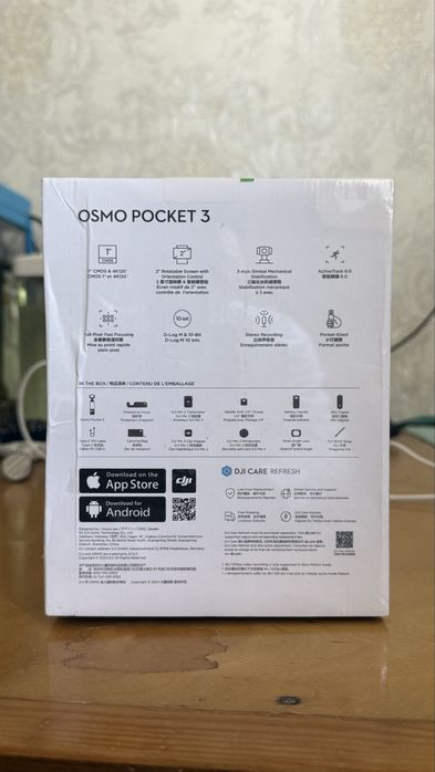 DJI Osmo Pocket 3 Creator Combo / Yangi Paket