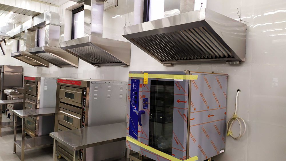 Вытяжные зонты из нержавейки