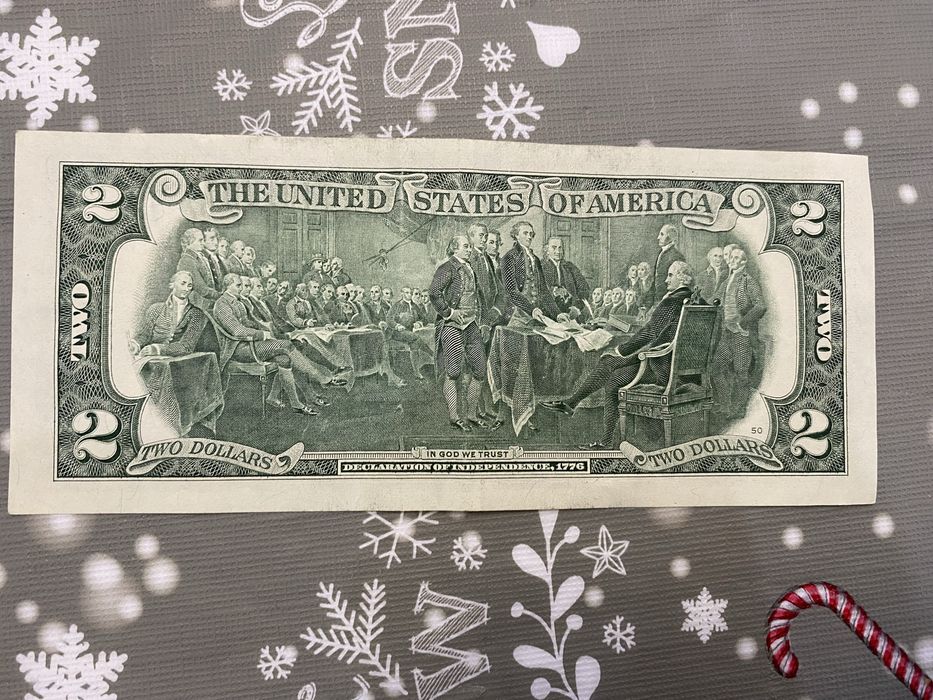 2 долора банкнота