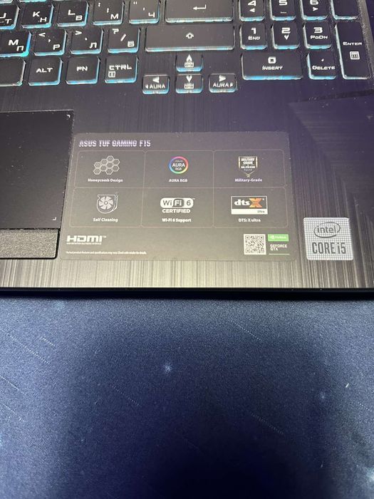 Геймърски лаптоп ASUS TUF F15 FX506L