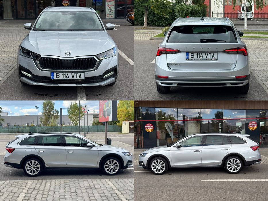 Skoda Octavia SCOUT 4x4 DSG - 2.0 TSI 190 CP - Garantie - Istoric - 67.000 KM