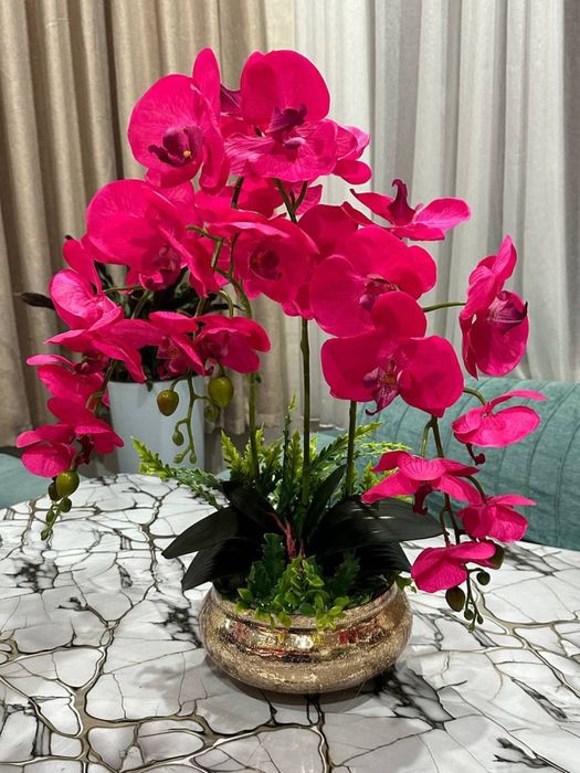 Искусственные цветы доя декора и для офиса