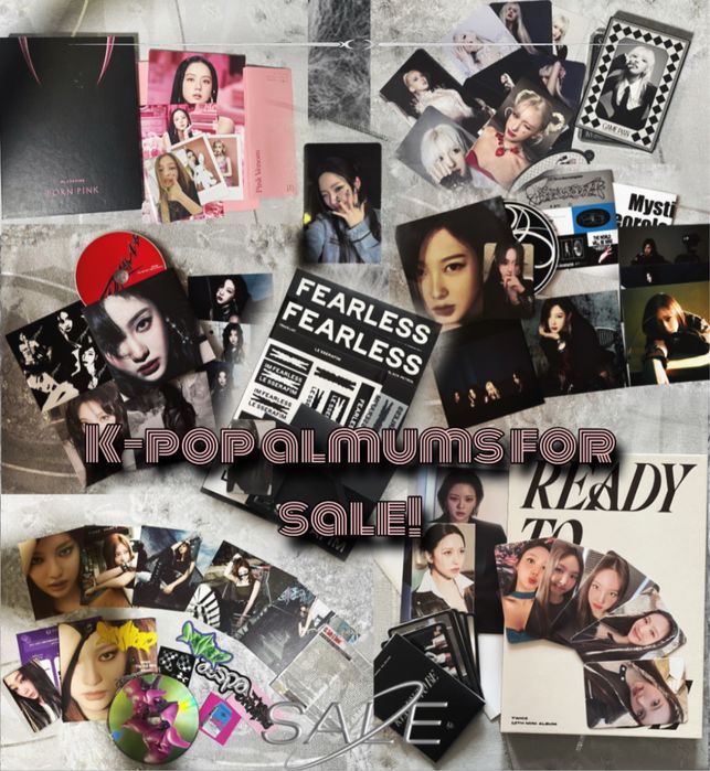 Продавам к-поп колекцията си