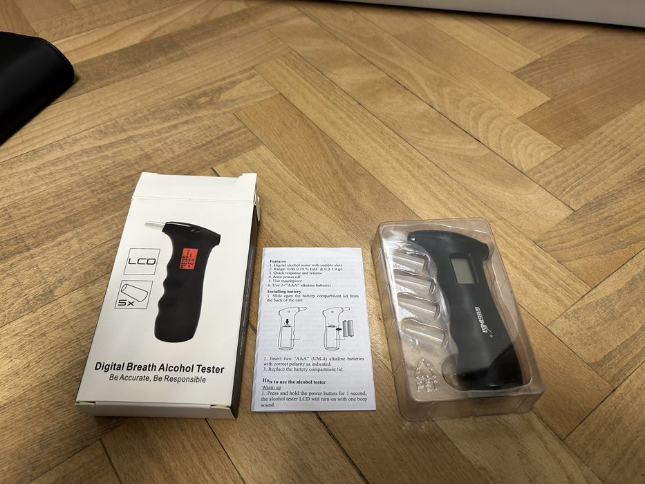 Etilotest digital portabil / alcohol tester