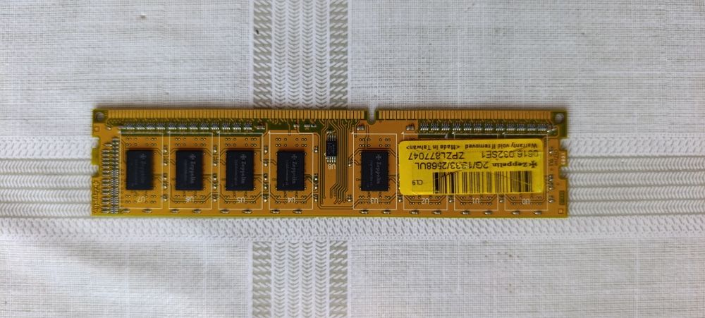 Operativka RAM DDR3 2GB Zeppelin 1333MHz kompyuter uchun