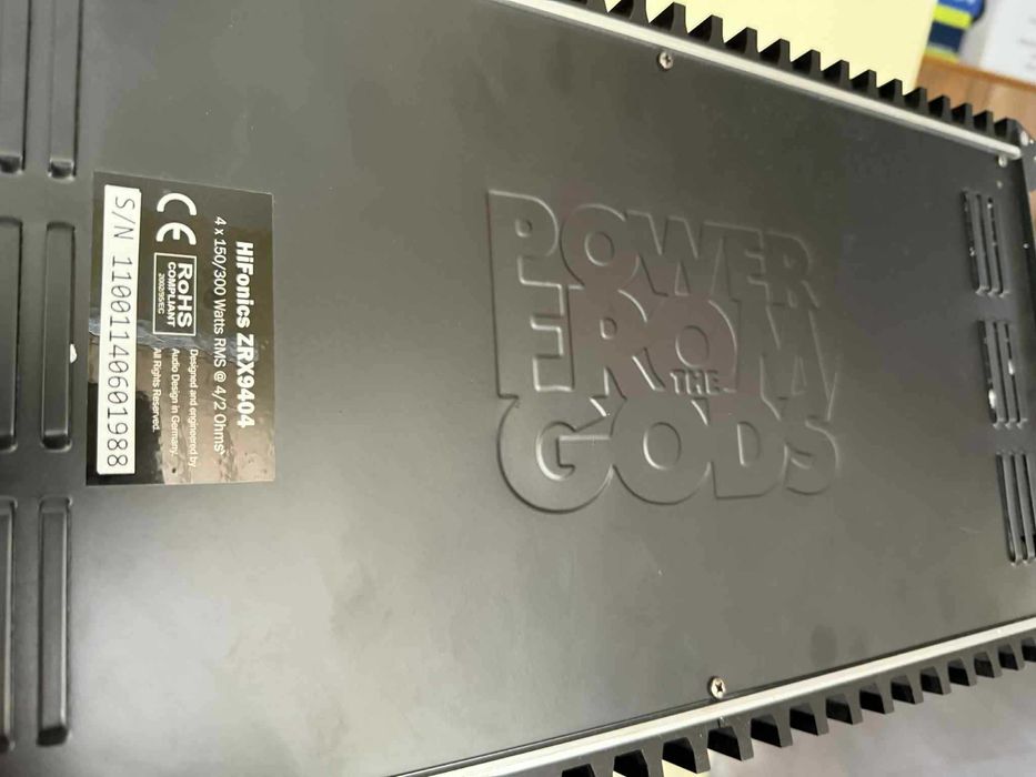 Усилвател Hifonics Zeus ZRX 9404 4x300