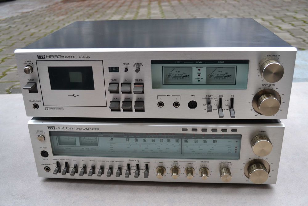 Amplificator ITT HIFI 8033 si Deck ITT HIFI 8021