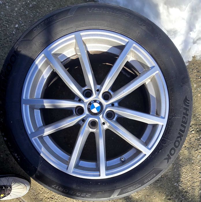 JANTE BMW 5X112 225/50/r17 cu anvelope de vara